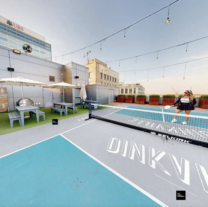 Rooftop Pickleball